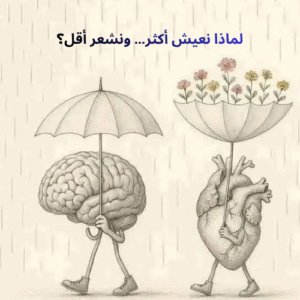 لماذا نعيش أكثر… ونشعر أقل؟